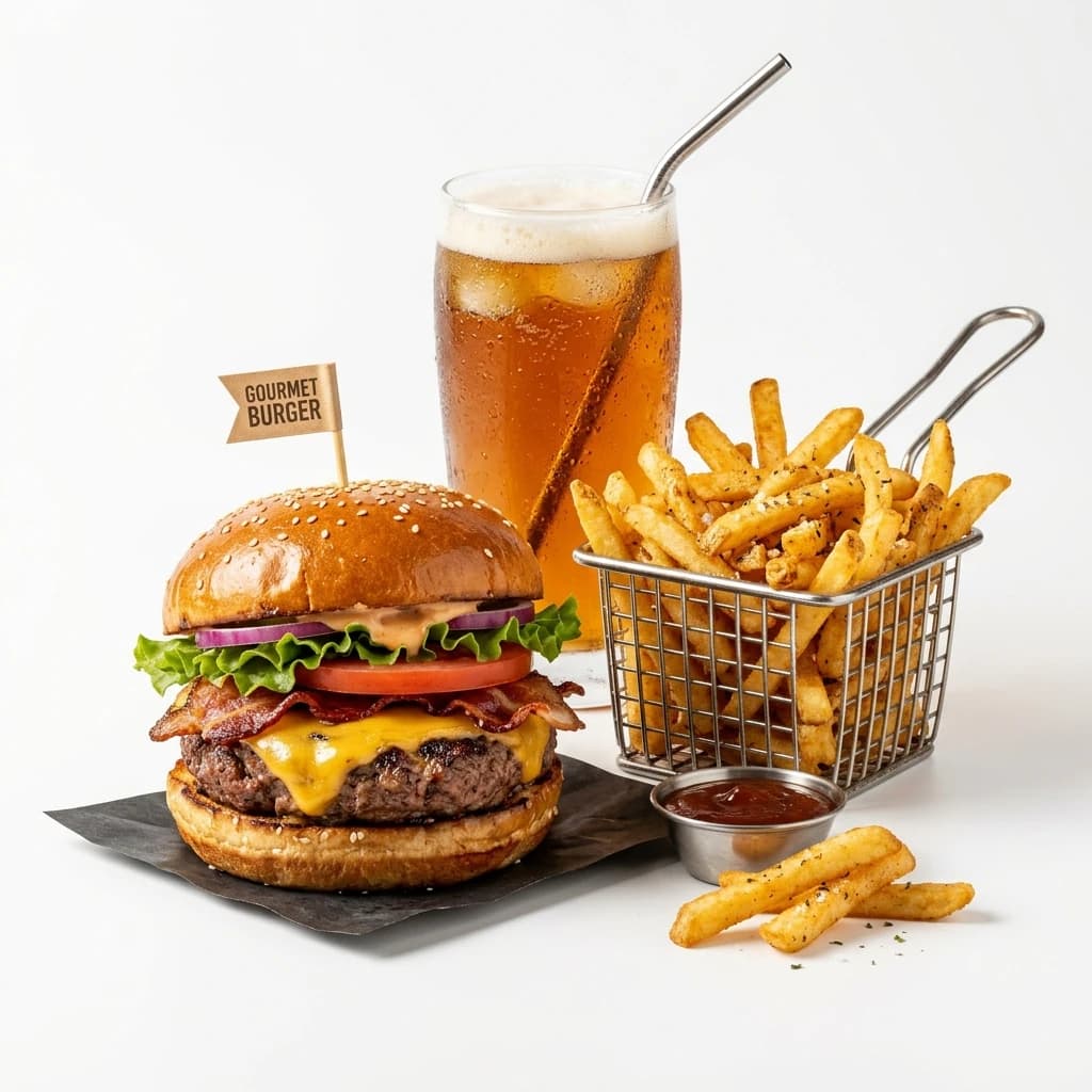 BURGER & FRIES COMBO